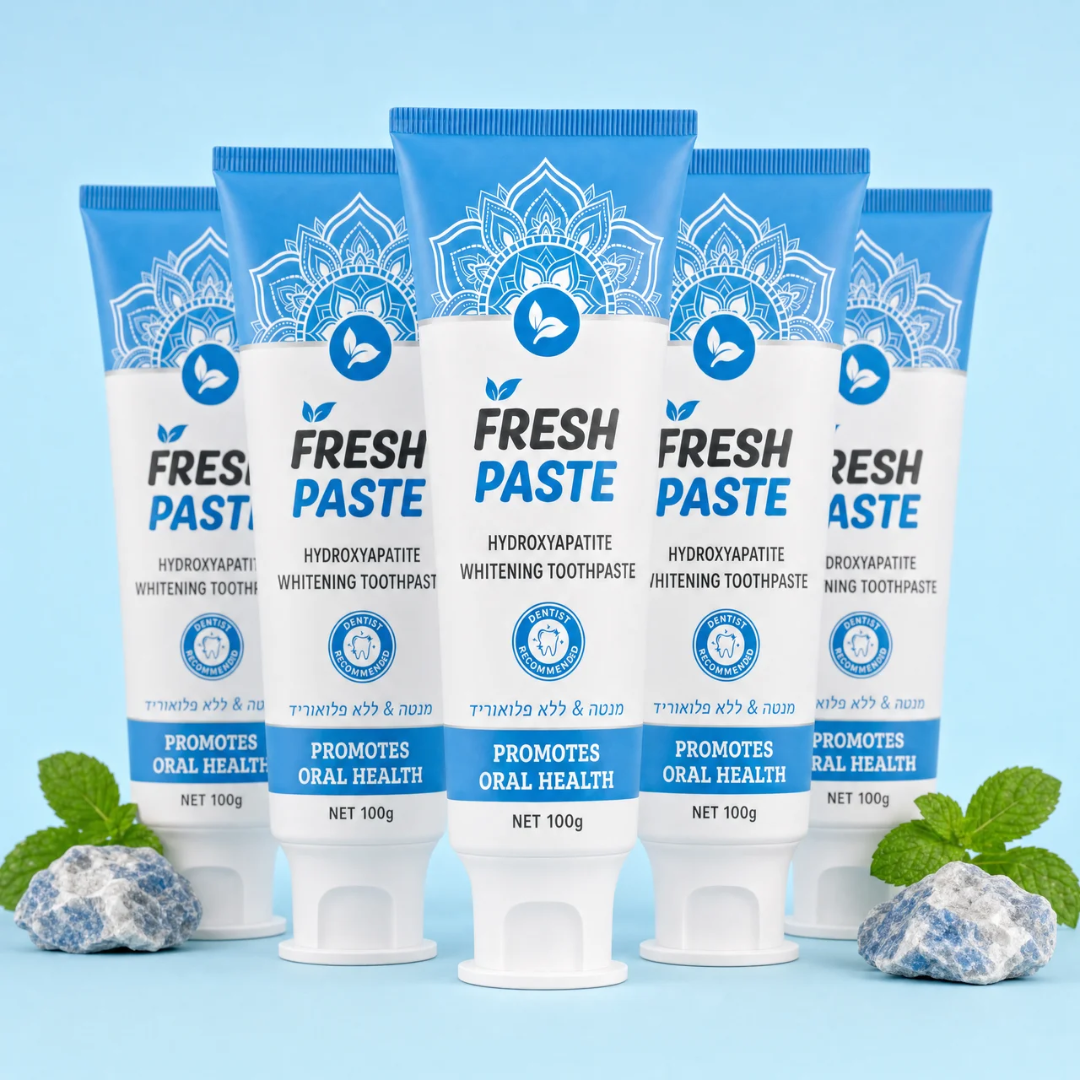 Fresh Paste - משחת שיניים מחזקת ומלבינה