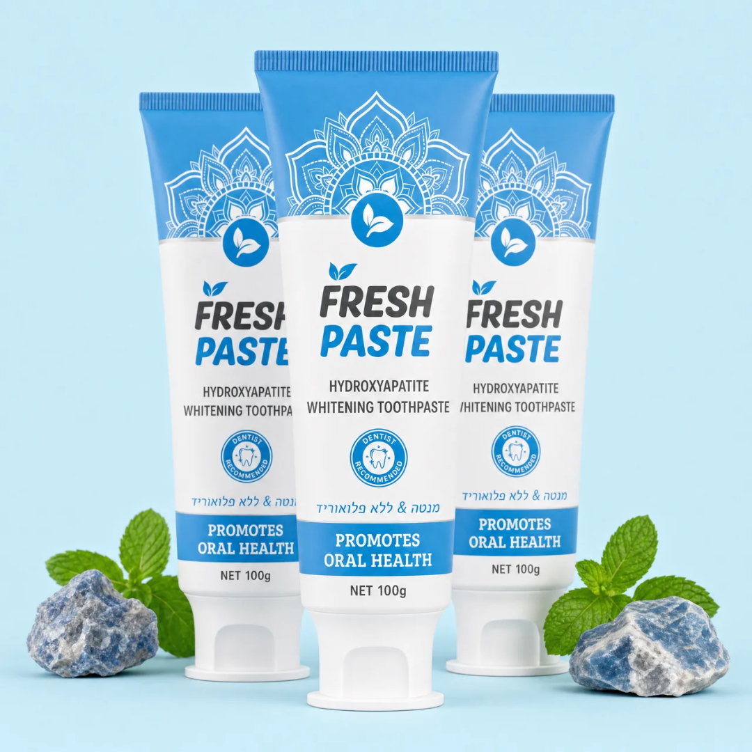 Fresh Paste - משחת שיניים מחזקת ומלבינה